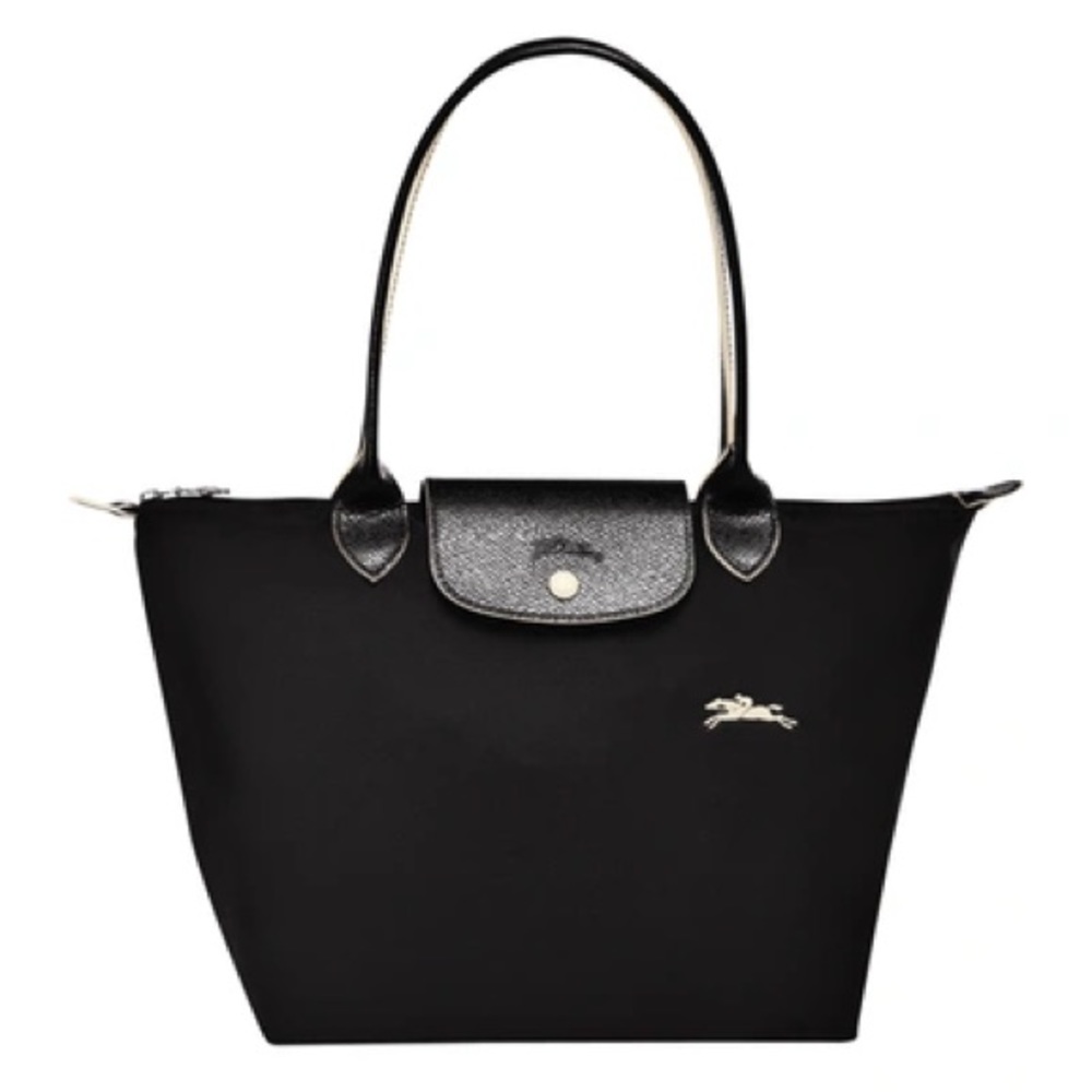 Le Pliage Club Small Shoulder Tote Bag BLACK